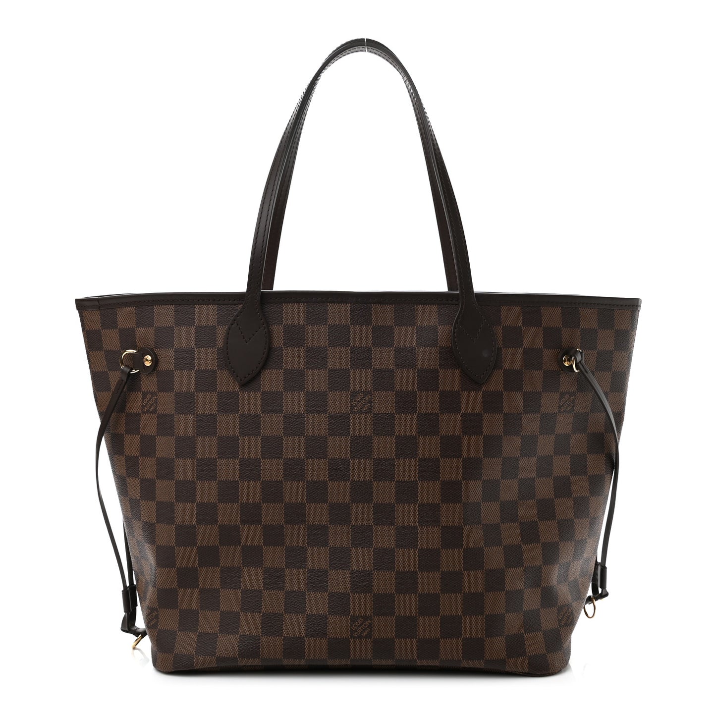 Damier Ebene Neo Neverfull MM Rose Ballerine
