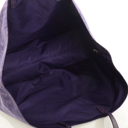 Bottega Veneta Nylon Intrecciolusion Maxi Tote Plum 6 of 8