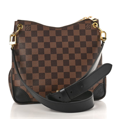 Louis Vuitton Damier Ebene Odeon PM Black 3 of 7
