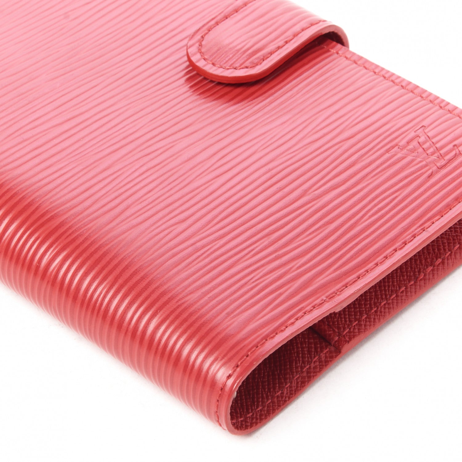 Louis Vuitton Epi Small Ring Agenda Cover Castillan Red 4 of 7