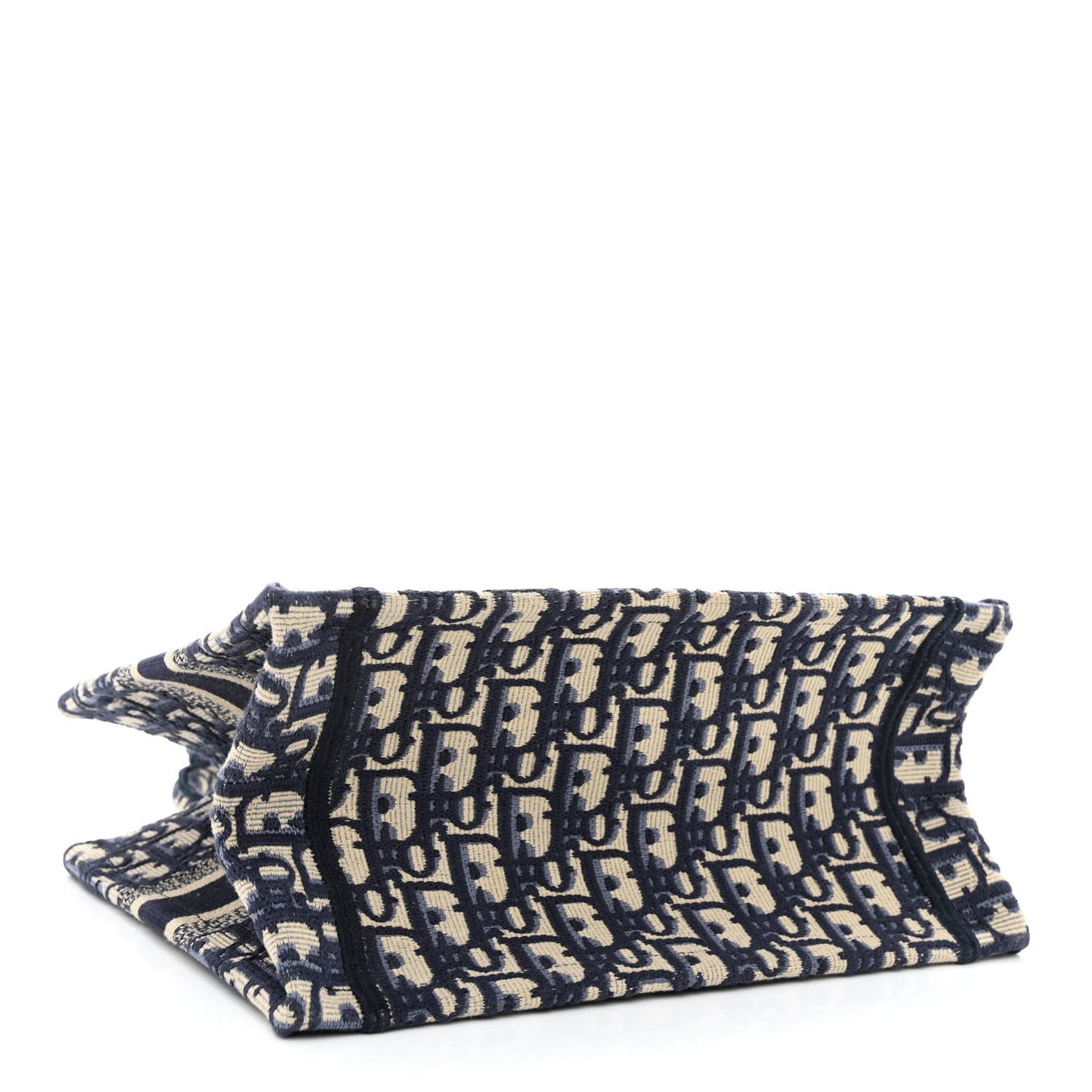 Oblique Small Book Tote Blue Multicolor