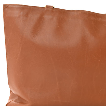 Chanel Lambskin Jumbo CC Shoulder Bag Brown 15 of 15