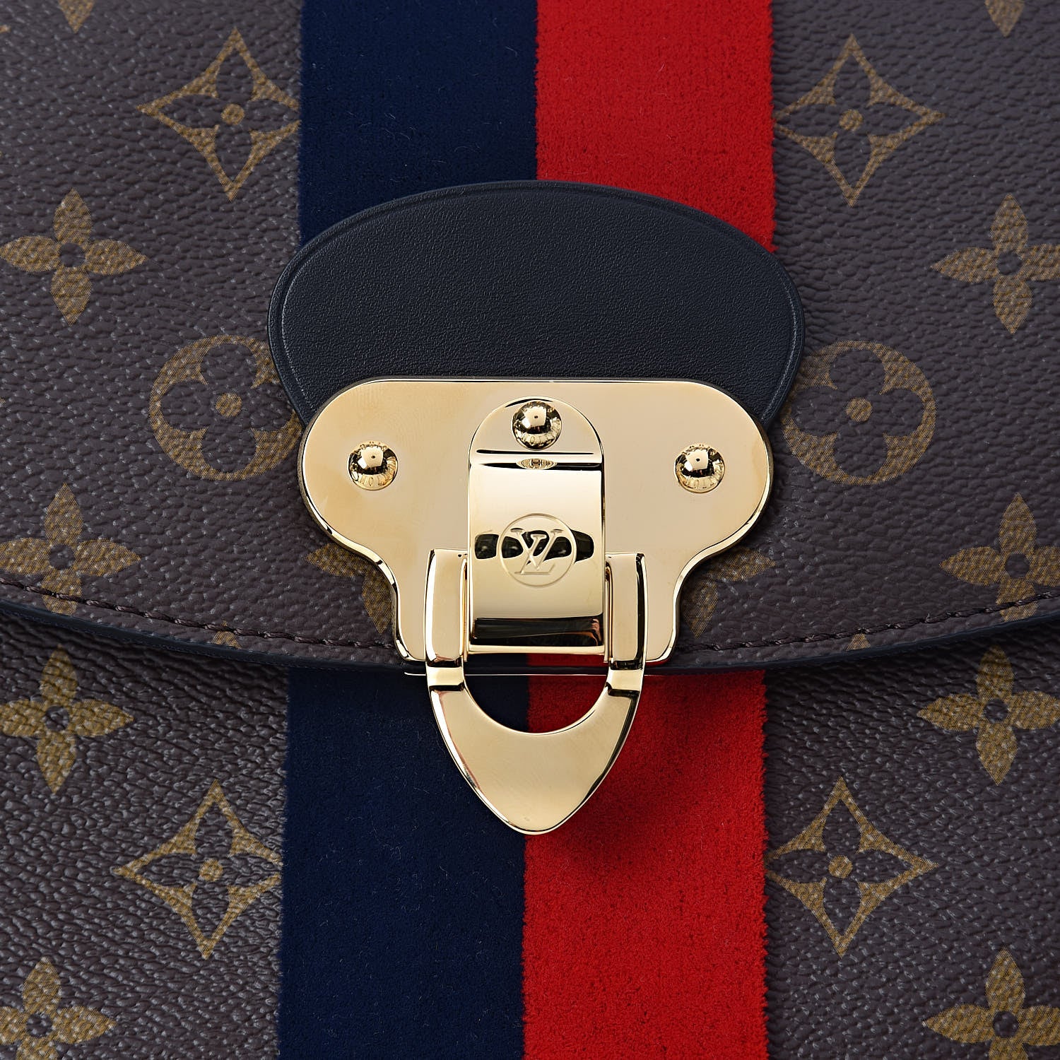 Louis Vuitton Monogram Georges MM Marine Cherry 7 of 9