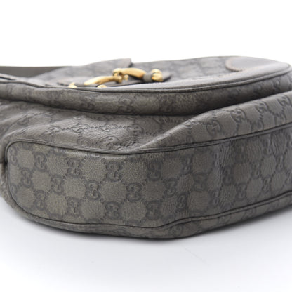 Gucci Guccissima Large New Pelham Satchel Grey 7 of 8