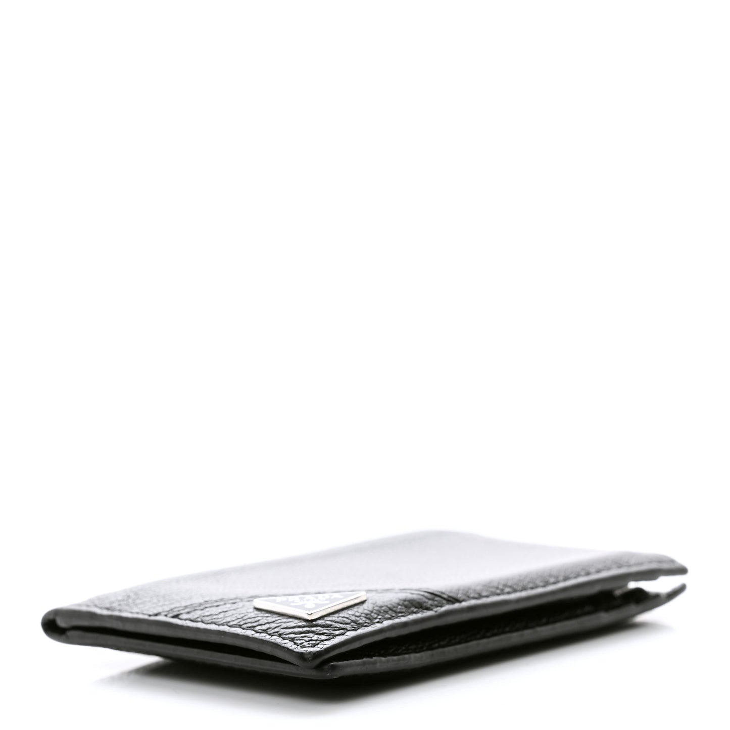 Vitello Micro Grain Card Holder Black