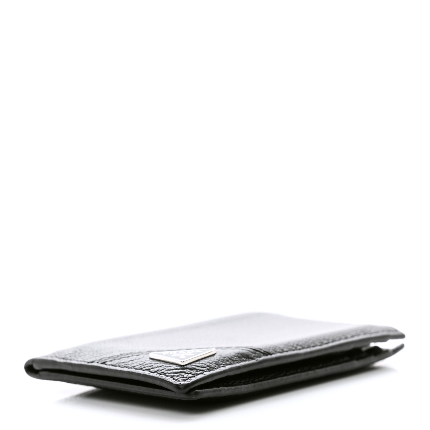 Prada Vitello Micro Grain Card Holder Black 4 of 9