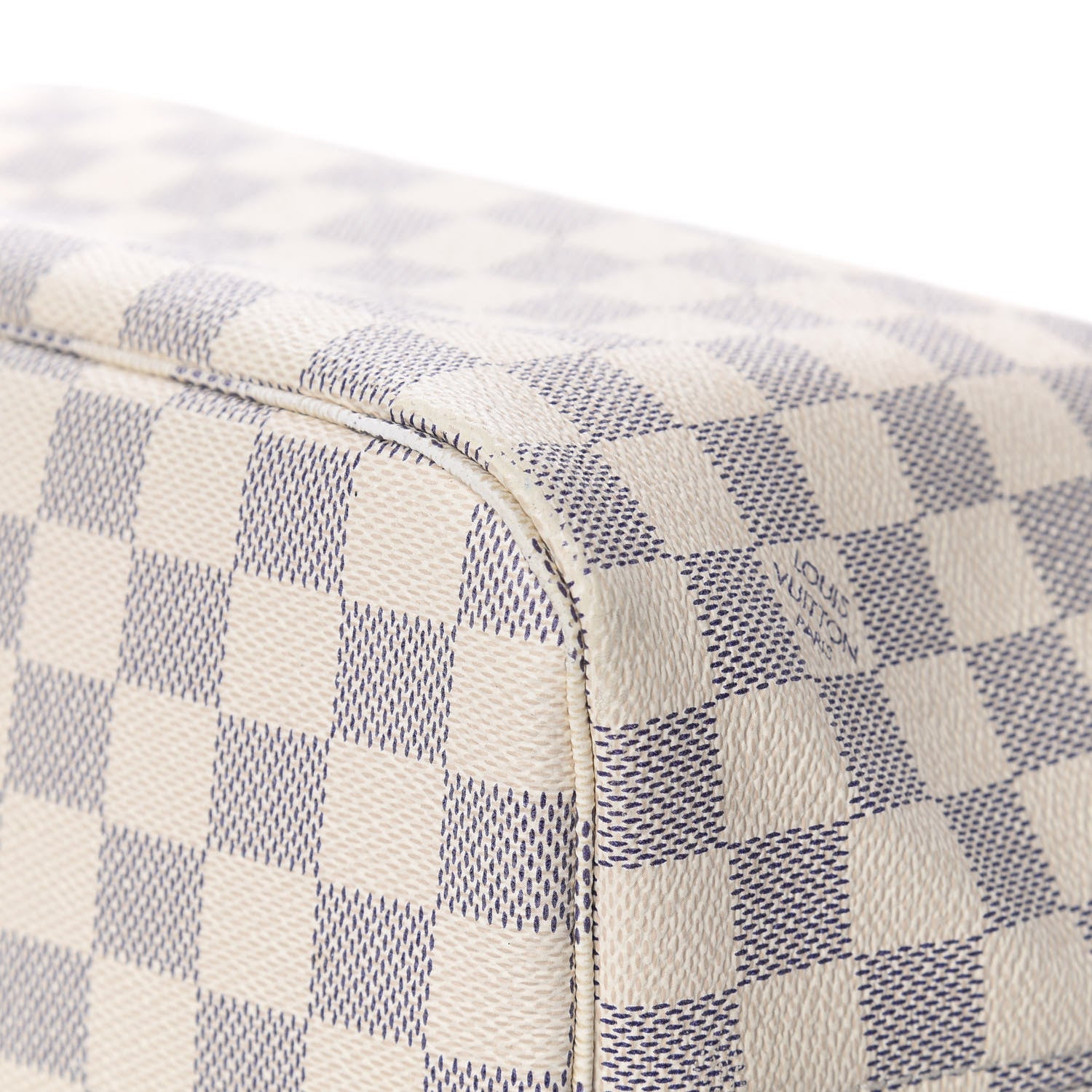 Louis Vuitton Damier Azur Neo Neverfull MM Rose Ballerine 17 of 20