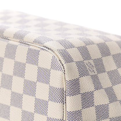 Louis Vuitton Damier Azur Neo Neverfull MM Rose Ballerine 17 of 20