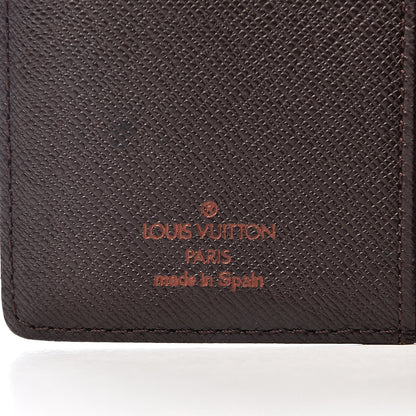 Louis Vuitton Damier Ebene Small Ring Agenda Cover 6 of 9