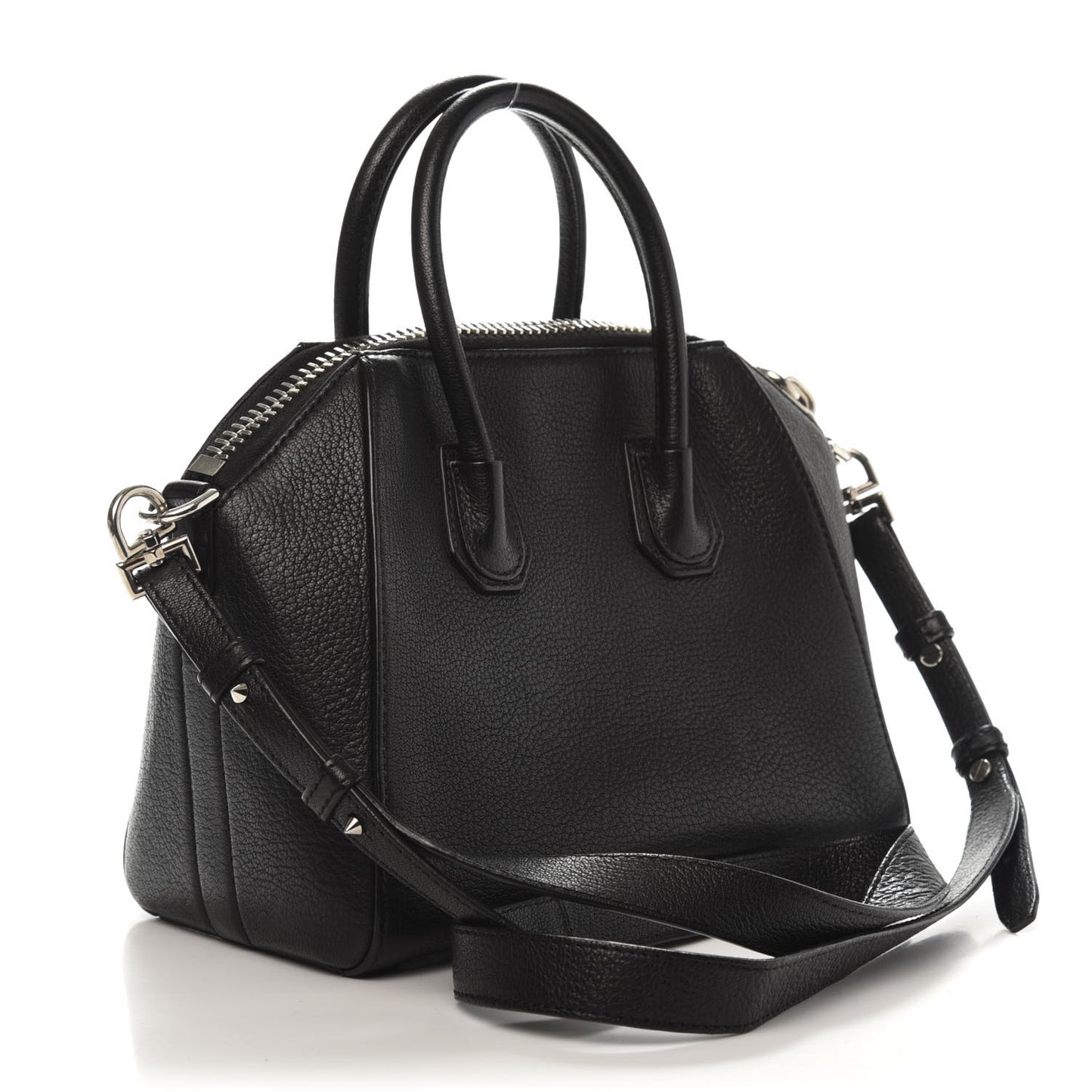 Sugar Goatskin Mini Antigona Black