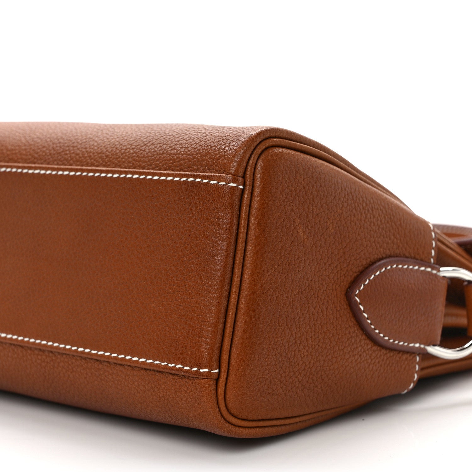 Hermes Barenia Faubourg Kelly Messenger PM Fauve 10 of 15