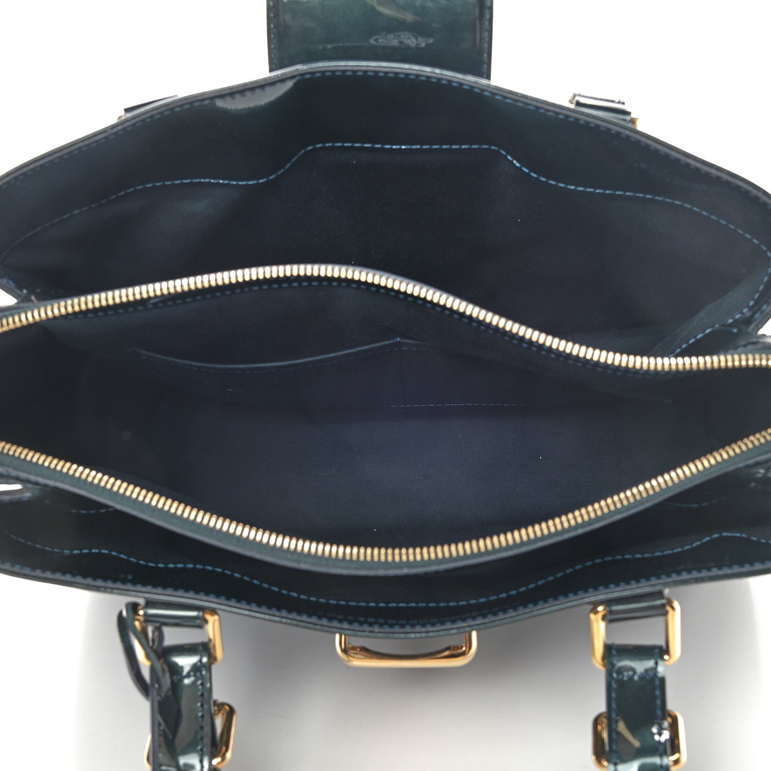Louis Vuitton Vernis Melrose Avenue Blue Infini 4 of 8