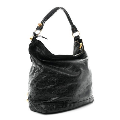 Balenciaga Agneau Giant 21 Gold Hardware Day Hobo  Black 2 of 9
