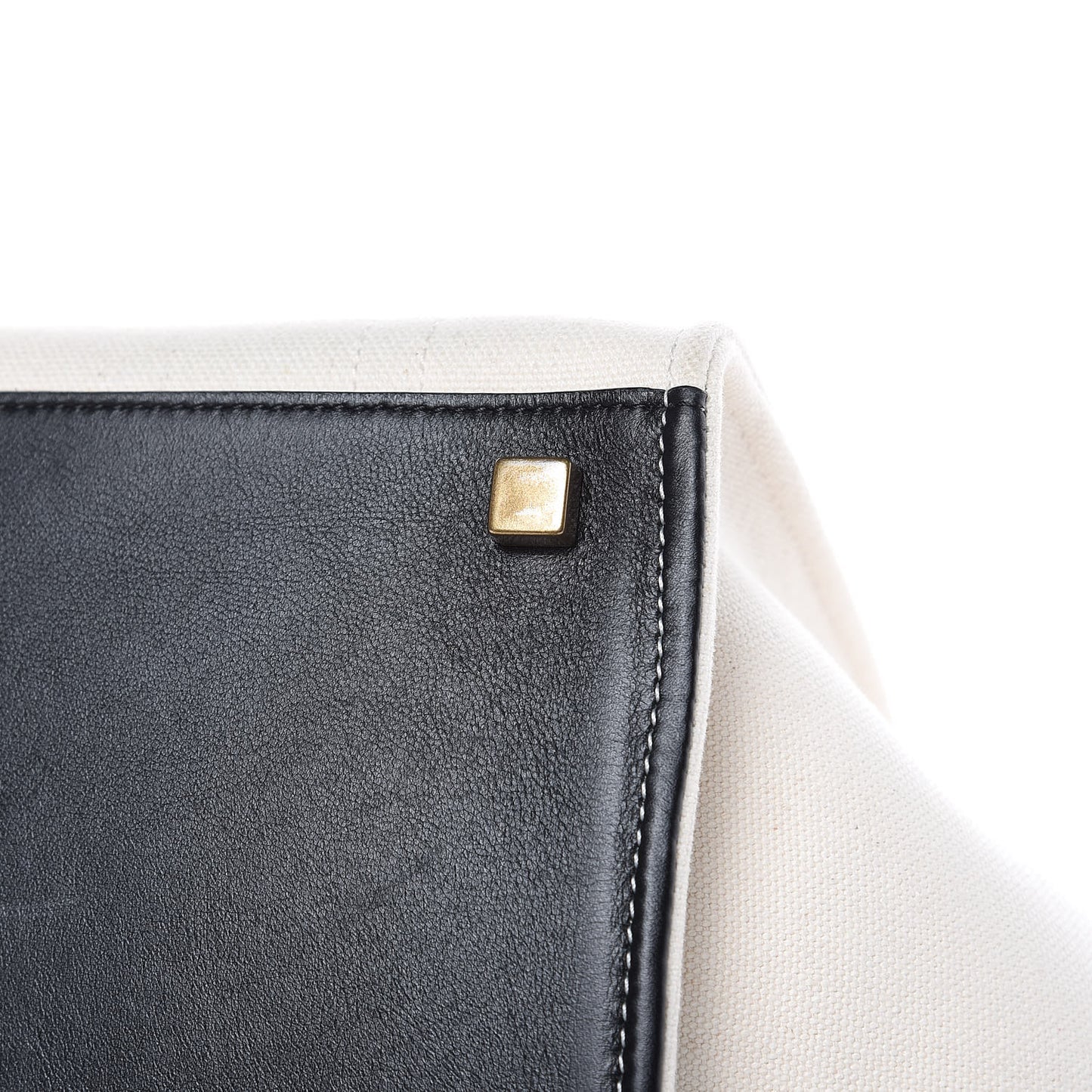 Washed Canvas Medium Phantom Luggage White