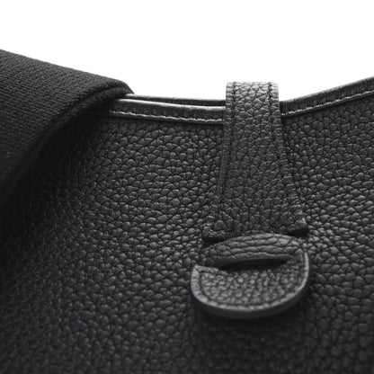 Hermes Taurillon Clemence Evelyne III PM Black 8 of 11
