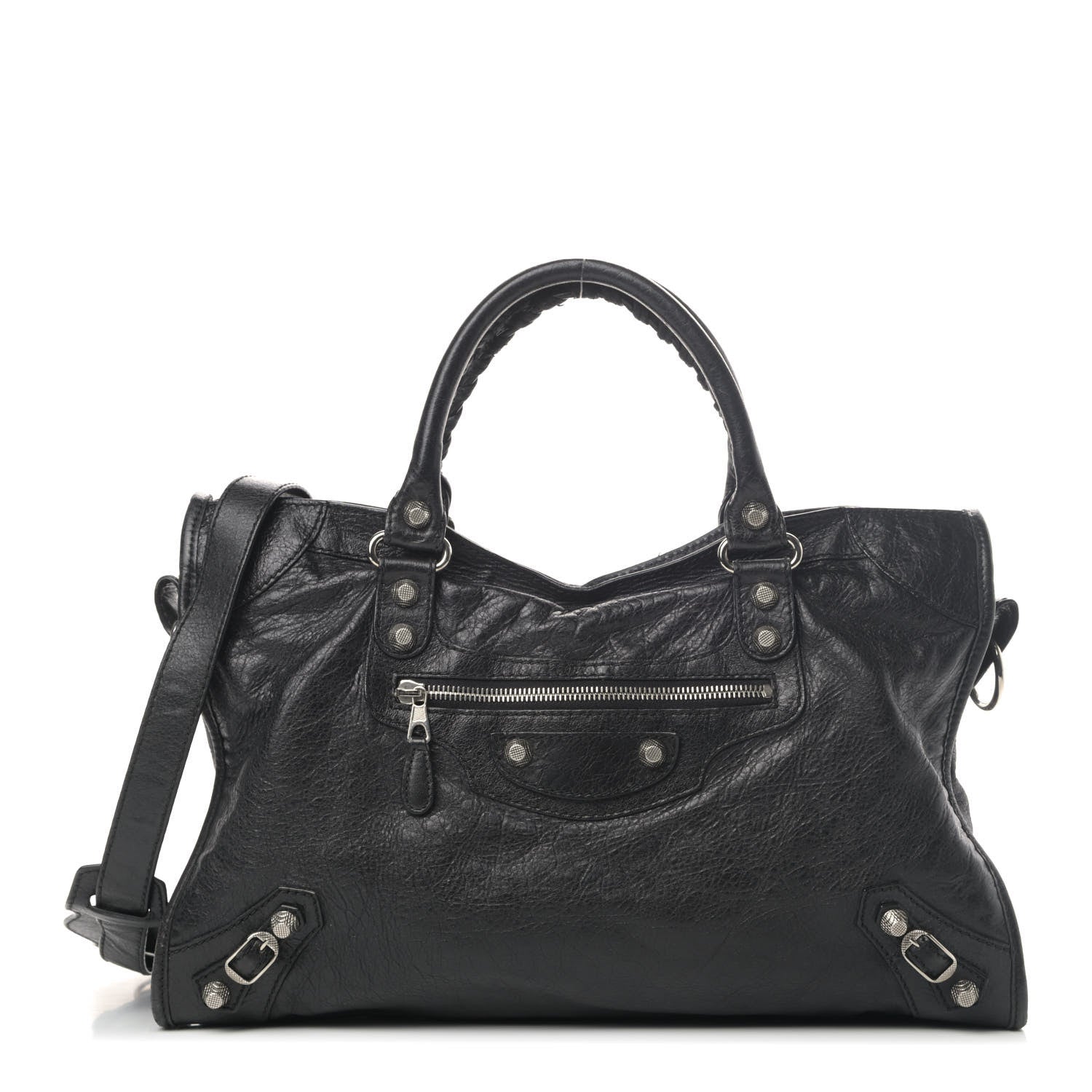 Balenciaga Agneau Giant 12 Silver Hardware City Black 1 of 5