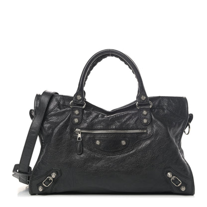 Balenciaga Agneau Giant 12 Silver Hardware City Black 1 of 5