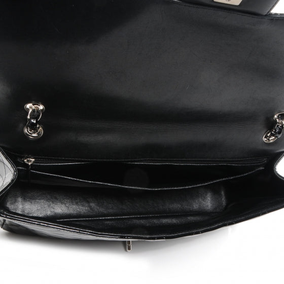 Chanel Patent Maxi Single Flap Black 5 of 8