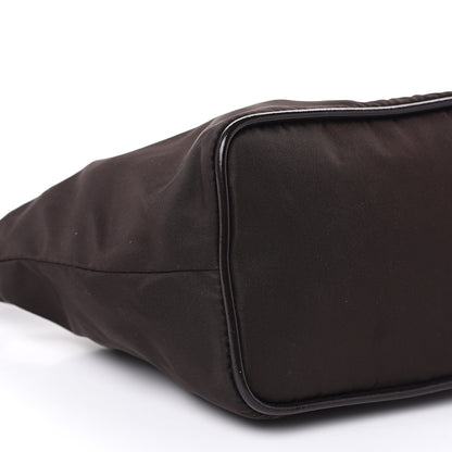 Prada Tessuto Nylon Pochette Bag Ebano 8 of 10