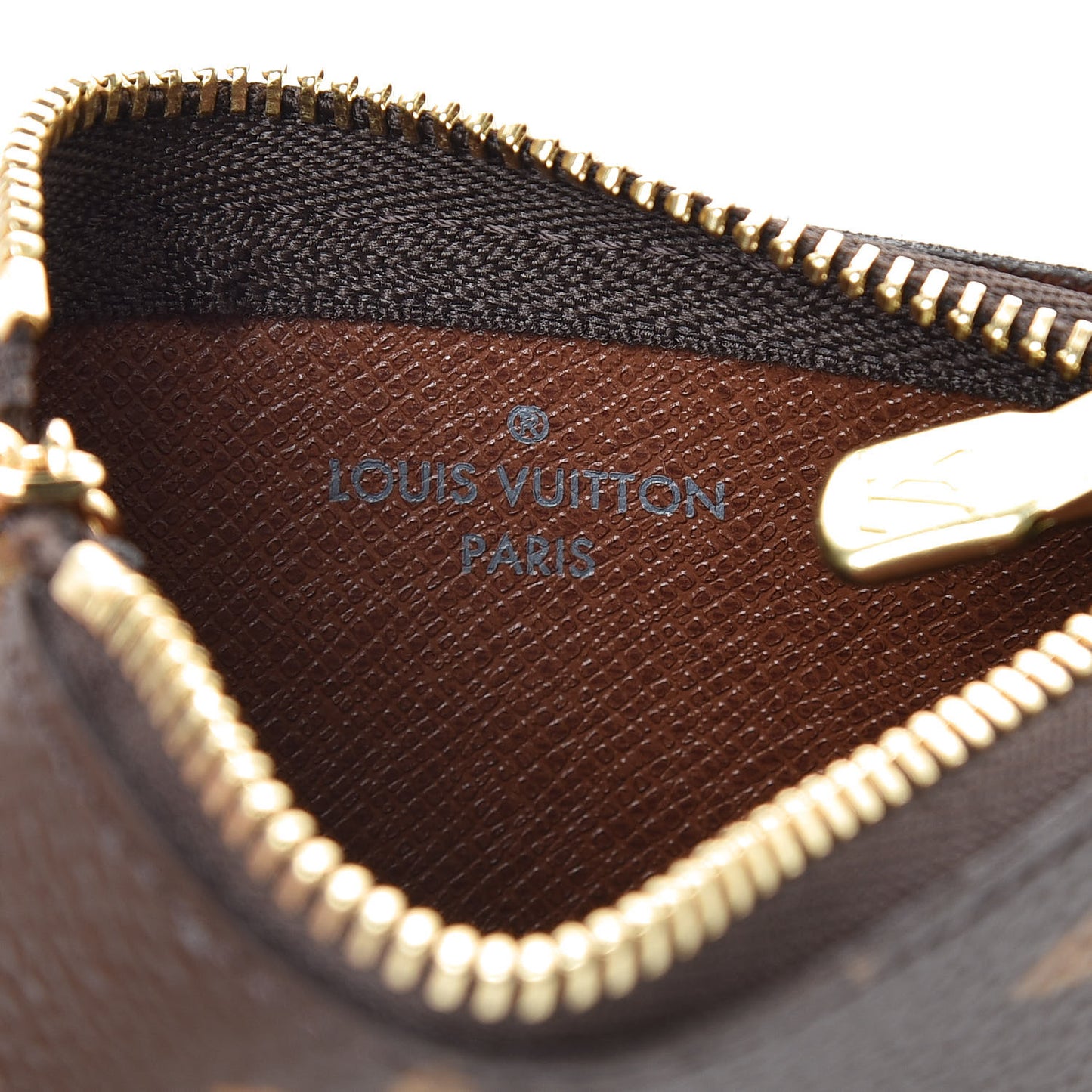Monogram Key Pouch