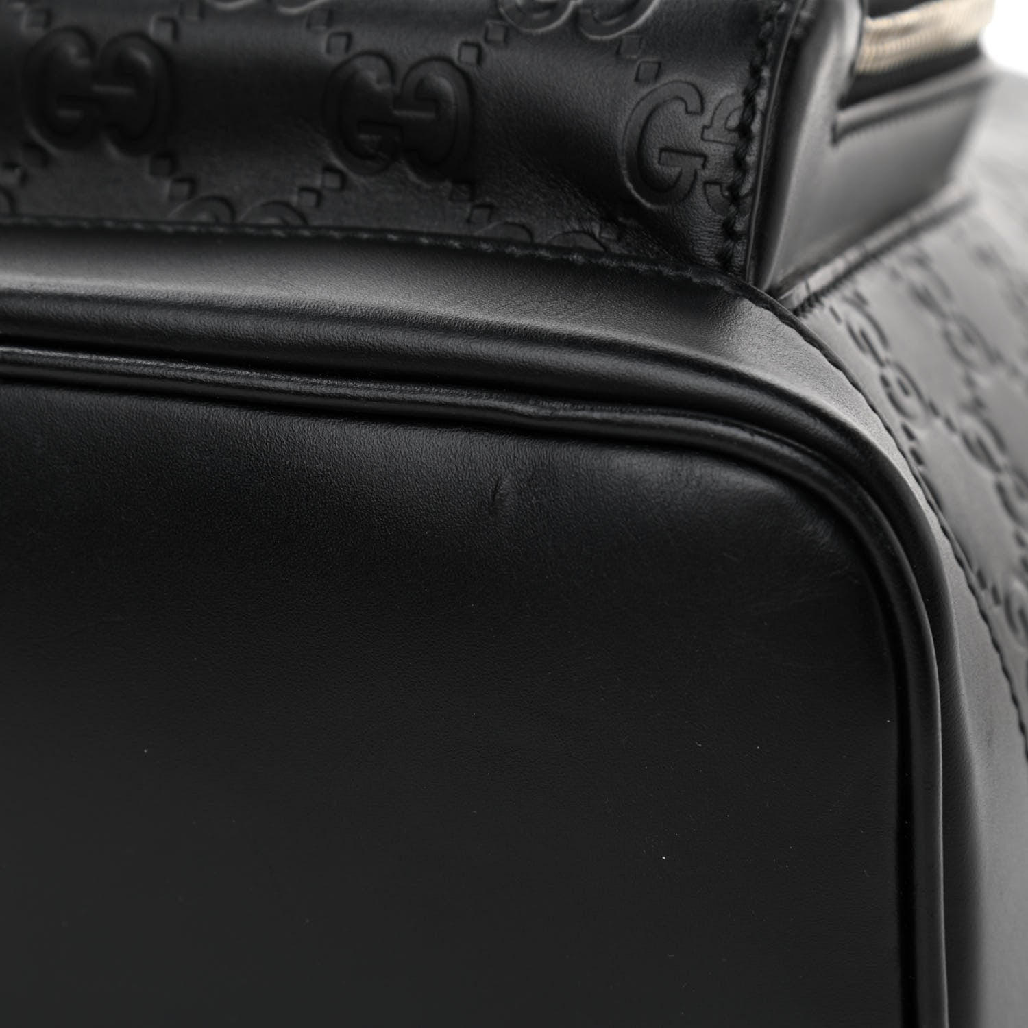 Gucci Guccissima Signature Small Day Backpack Black 11 of 11