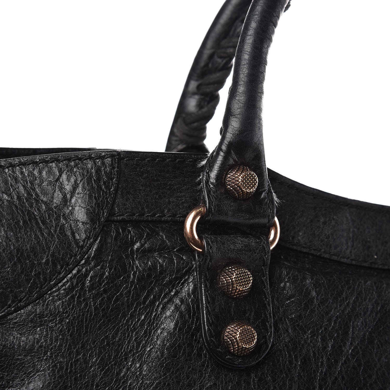 Balenciaga Agneau Giant 12 Rose Gold Hardware City Black 11 of 16