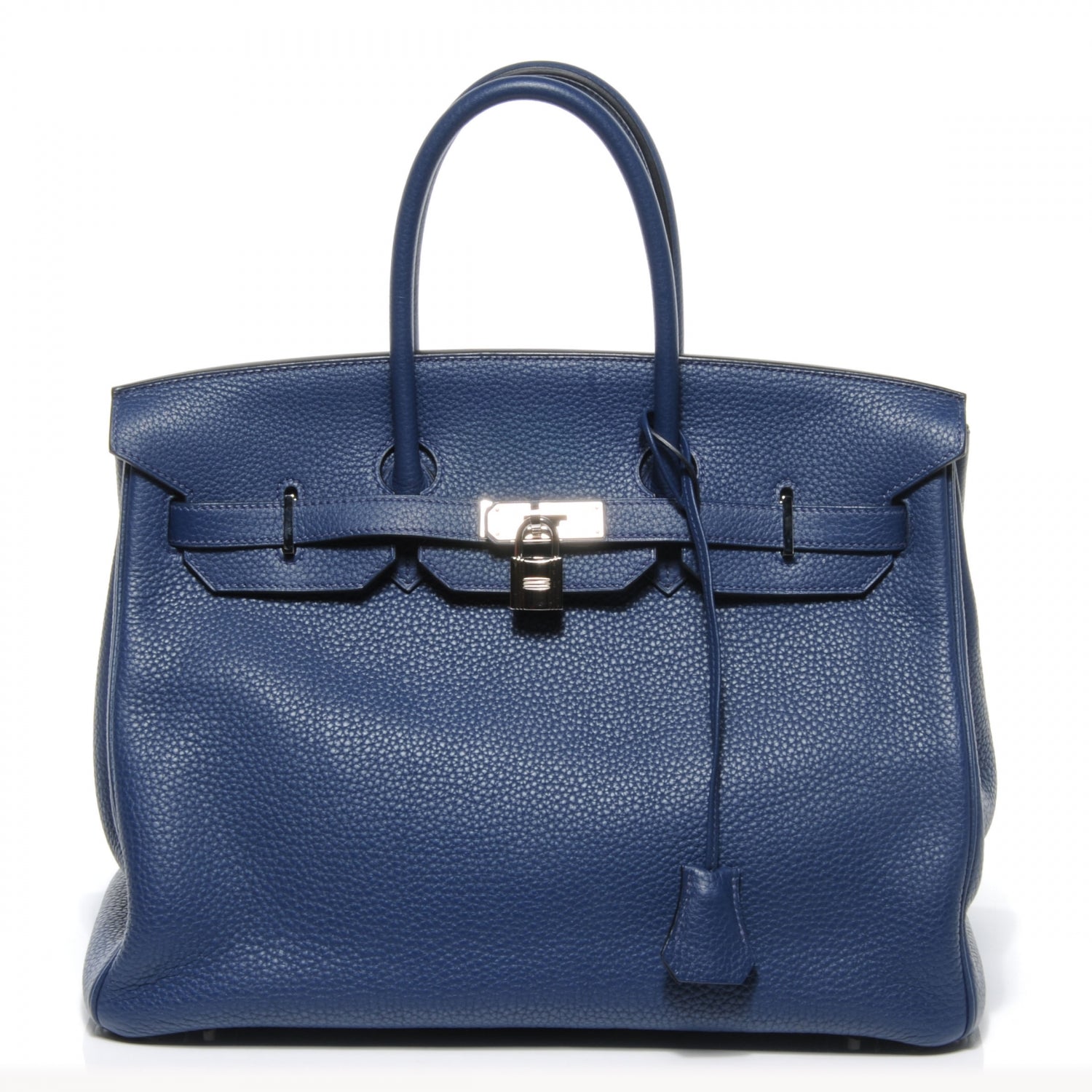 Hermes Taurillon Clemence Birkin 35 Bleu de Prusse 1 of 5