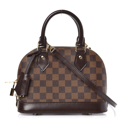Louis Vuitton Damier Ebene Alma BB 1 of 8