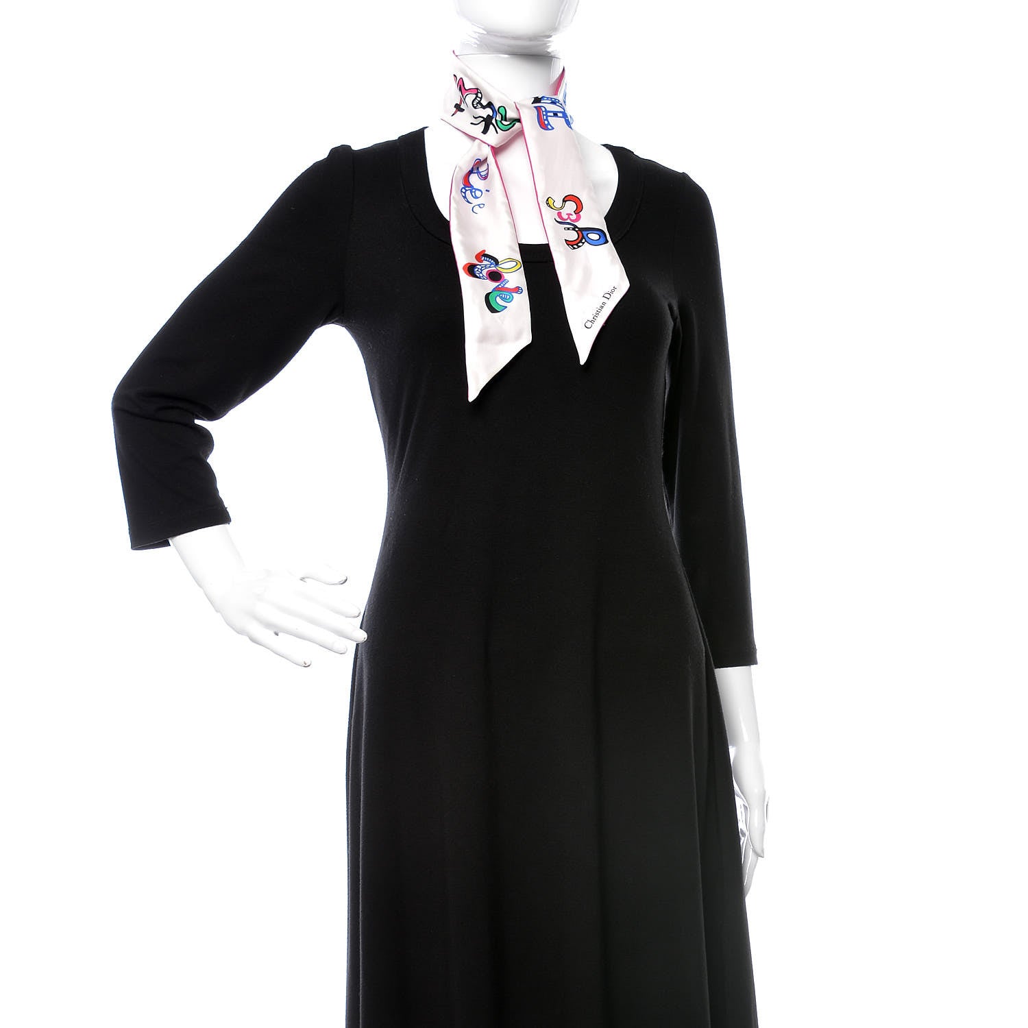 Christian Dior Niki Art Love Mitzah Scarf 2 of 3
