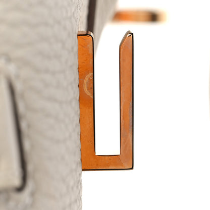 Hermes Togo Birkin 30 Craie 26 of 35