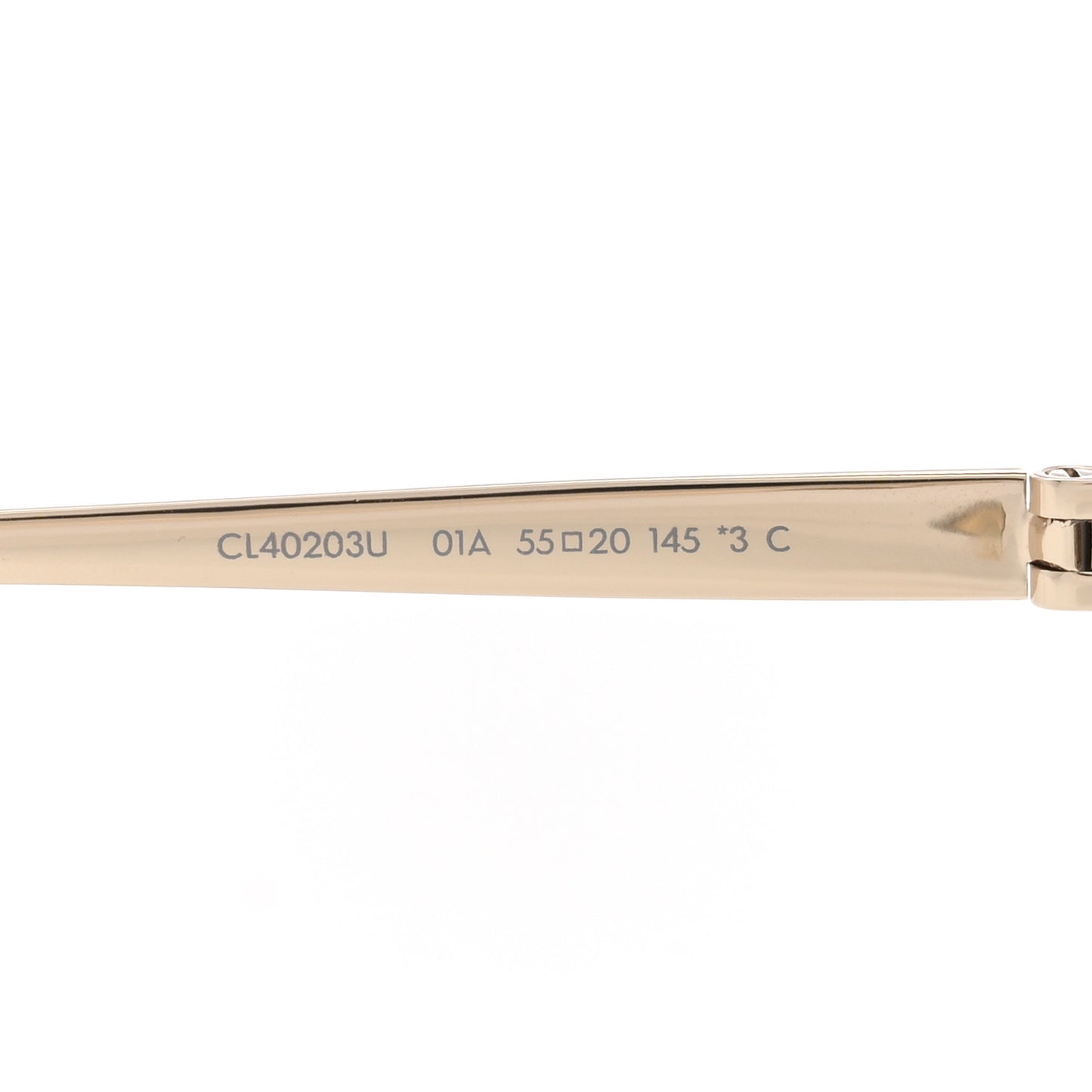 Oversized Square Metal Sunglasses CL40203U Black