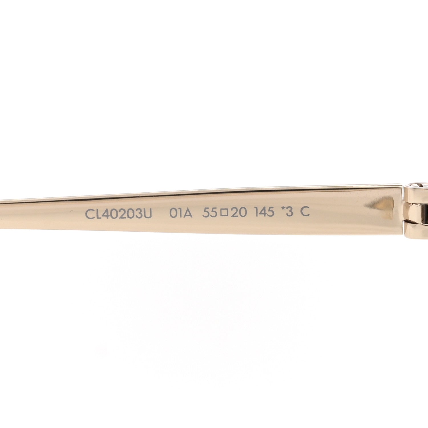 Celine Oversized Square Metal Sunglasses CL40203U Black 5 of 7