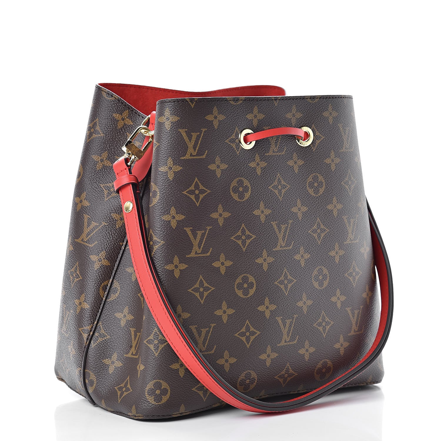 Louis Vuitton Monogram Neonoe MM Coquelicot 3 of 12