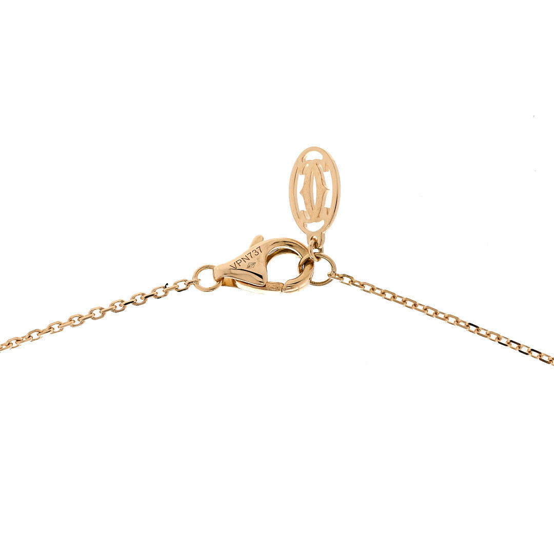 Cartier 18K Yellow Gold Diamond .29ct 1895 Solitaire Pendant Necklace 4 of 6