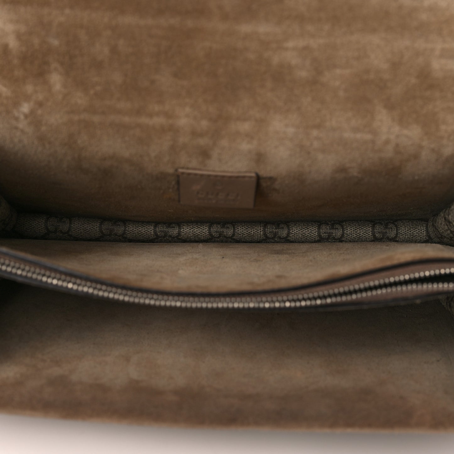 GG Supreme Monogram Small Dionysus Shoulder Bag Taupe
