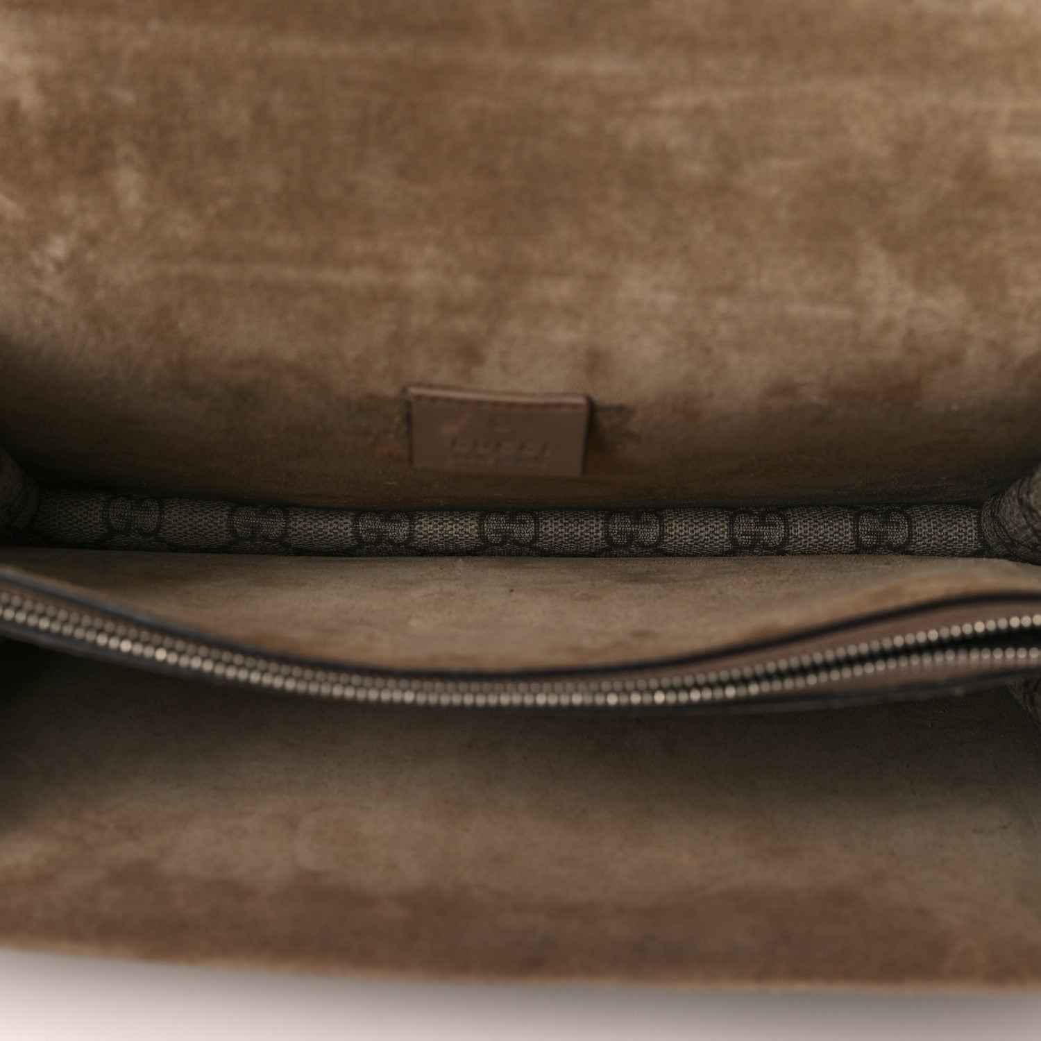 Gucci GG Supreme Monogram Small Dionysus Shoulder Bag Taupe 5 of 10