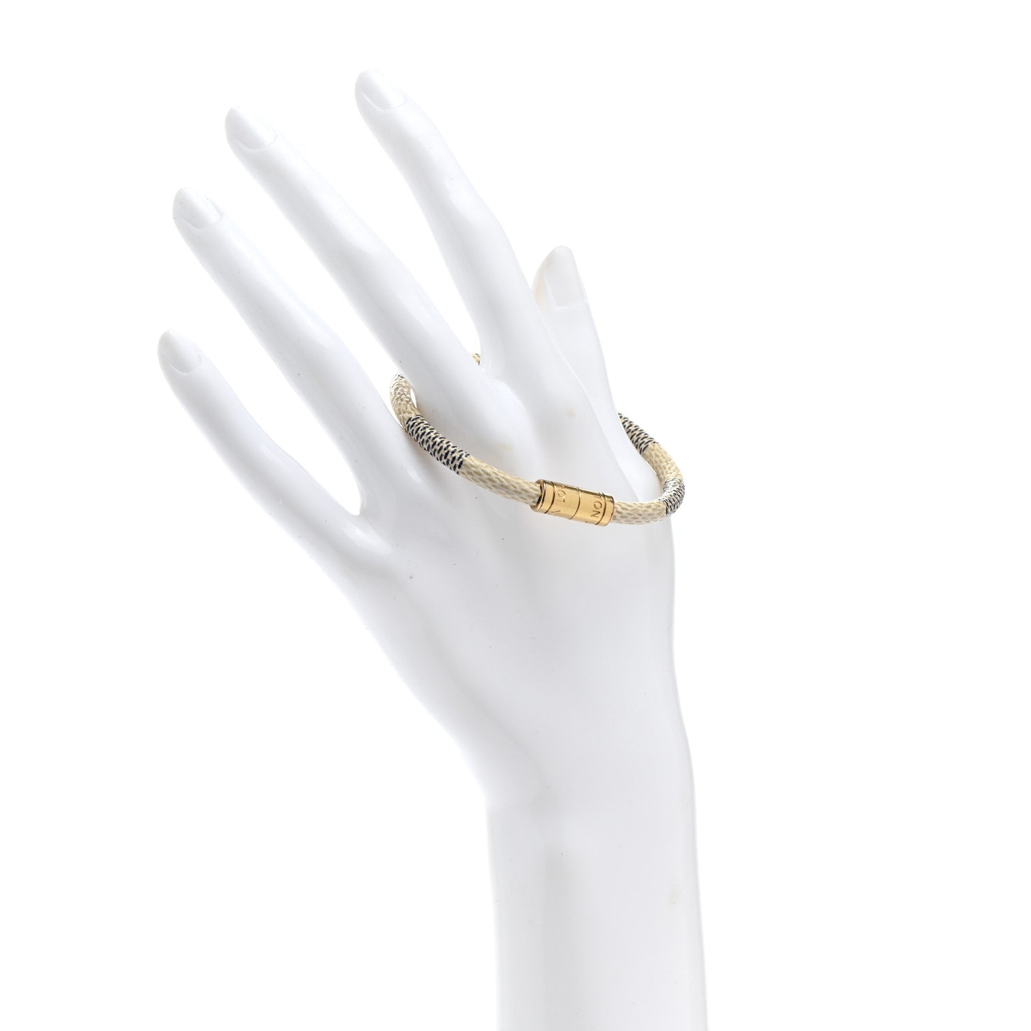 Louis Vuitton Damier Azur Keep It Bracelet 17 2 of 6