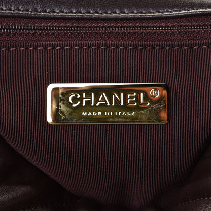 Chanel Lambskin Quilted Medium Chanel 19 Flap Dark Brown 3 of 5