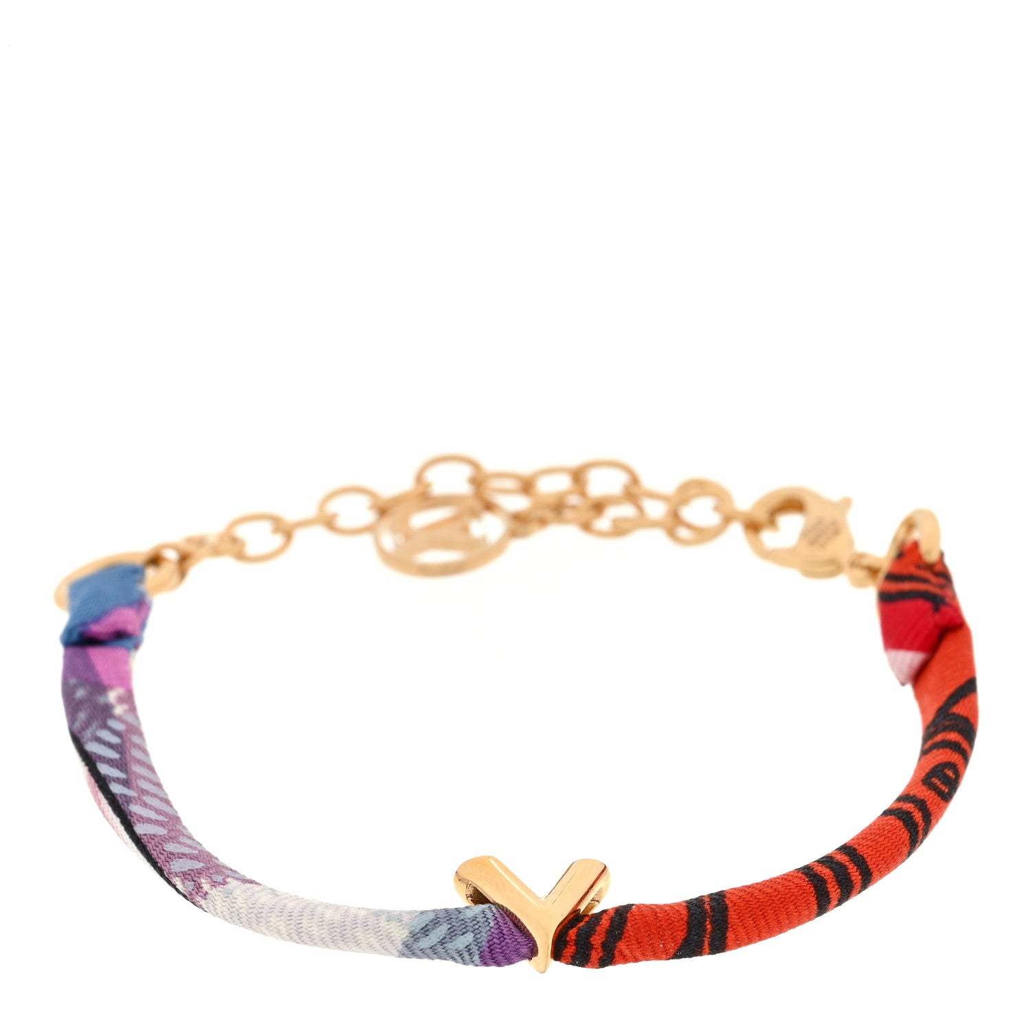 Louis Vuitton Silk Essential V Bracelet Multicolor 1 of 3