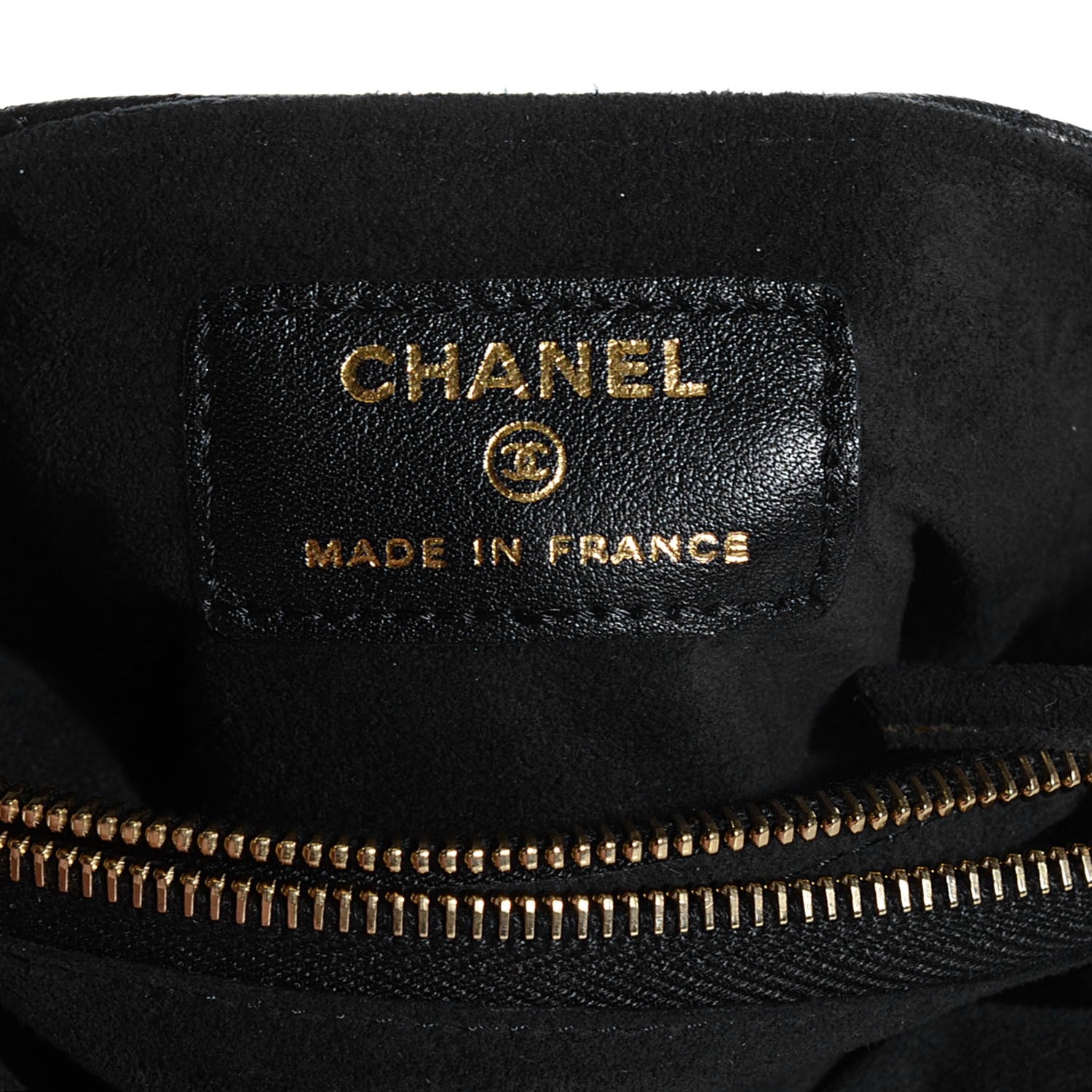Chanel Lambskin Quilted Pearl Chain Love Symbols Mini Bag Black 10 of 11