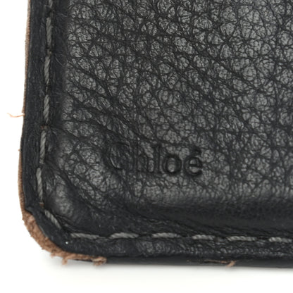 Chloe Grained Calfskin Marcie Square Wallet Black 6 of 19