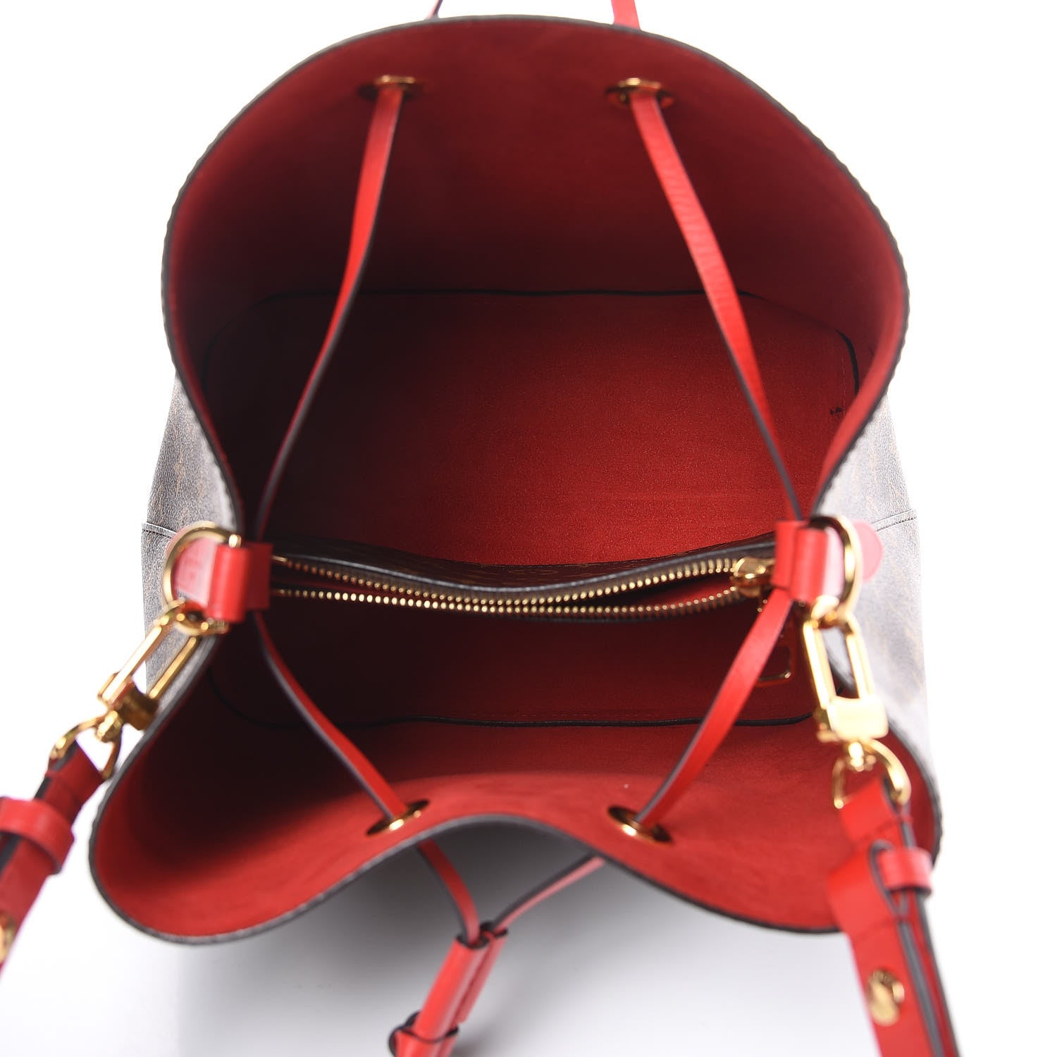 Louis Vuitton Monogram Neonoe MM Coquelicot 5 of 11