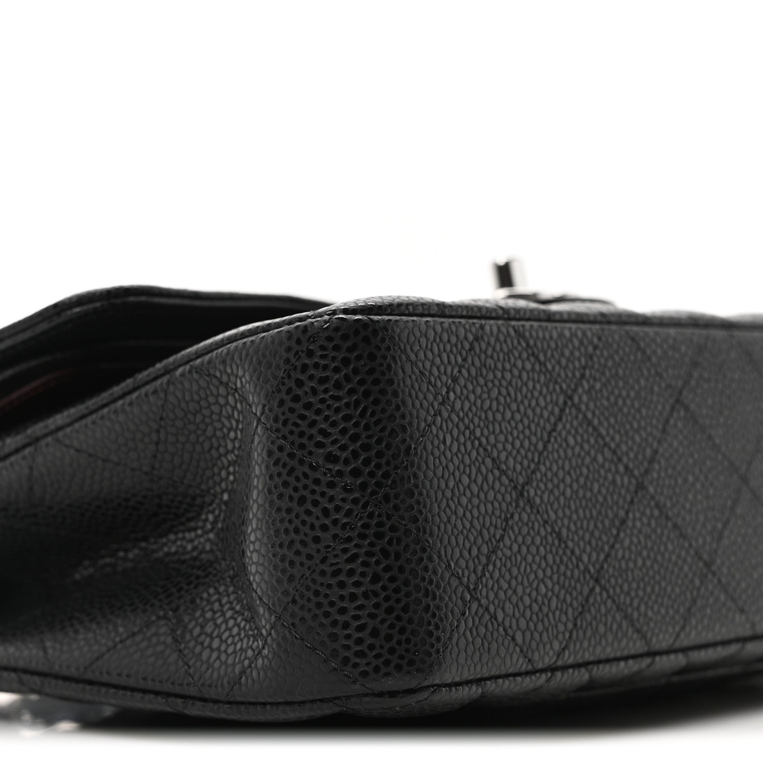 Chanel Caviar Quilted Small Double Flap Black 9 of 10
