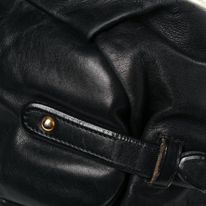 Prada Soft Calfskin Hobo Black 12 of 21