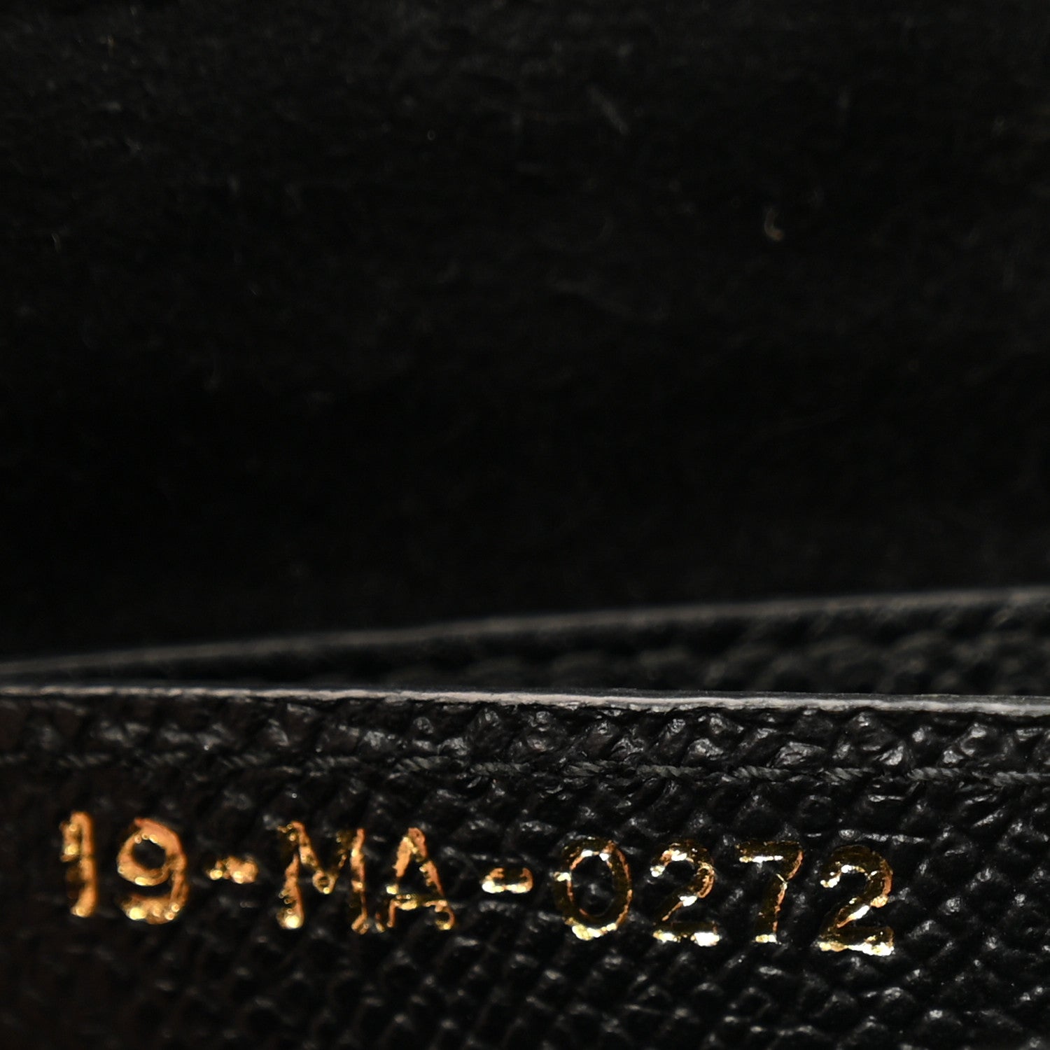 Christian Dior Grained Calfskin Saddle Bag Black 7 of 12