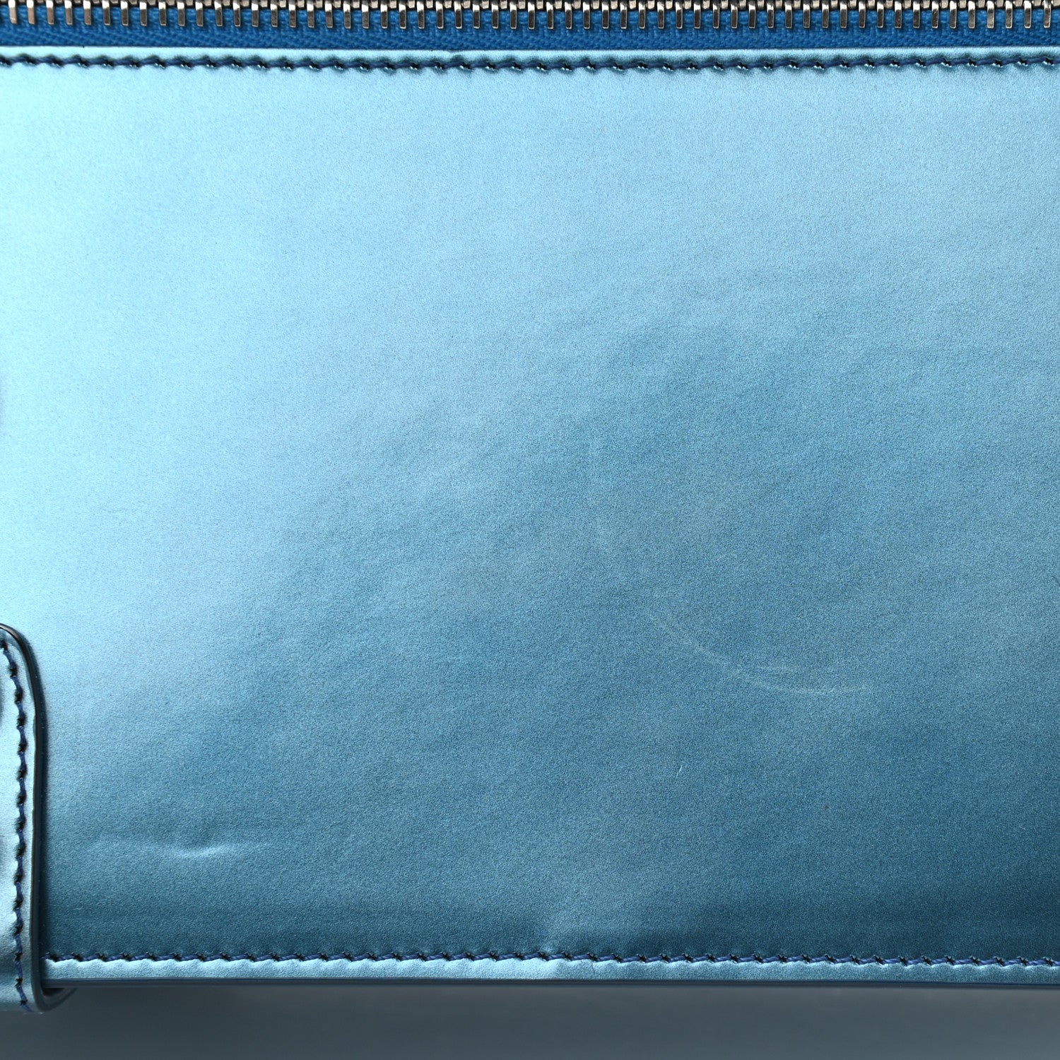 Proenza Schouler Metallic Patent PS11 Classic Shoulder Bag Ocean Blue 14 of 14