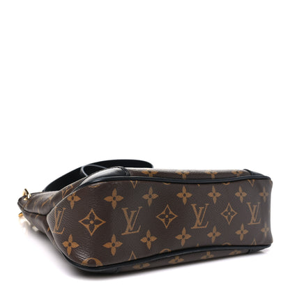 Louis Vuitton Monogram Odeon PM Black 4 of 9