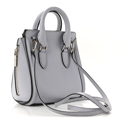 Alexander McQueen Calfskin Mini Heroine Light blue 3 of 19