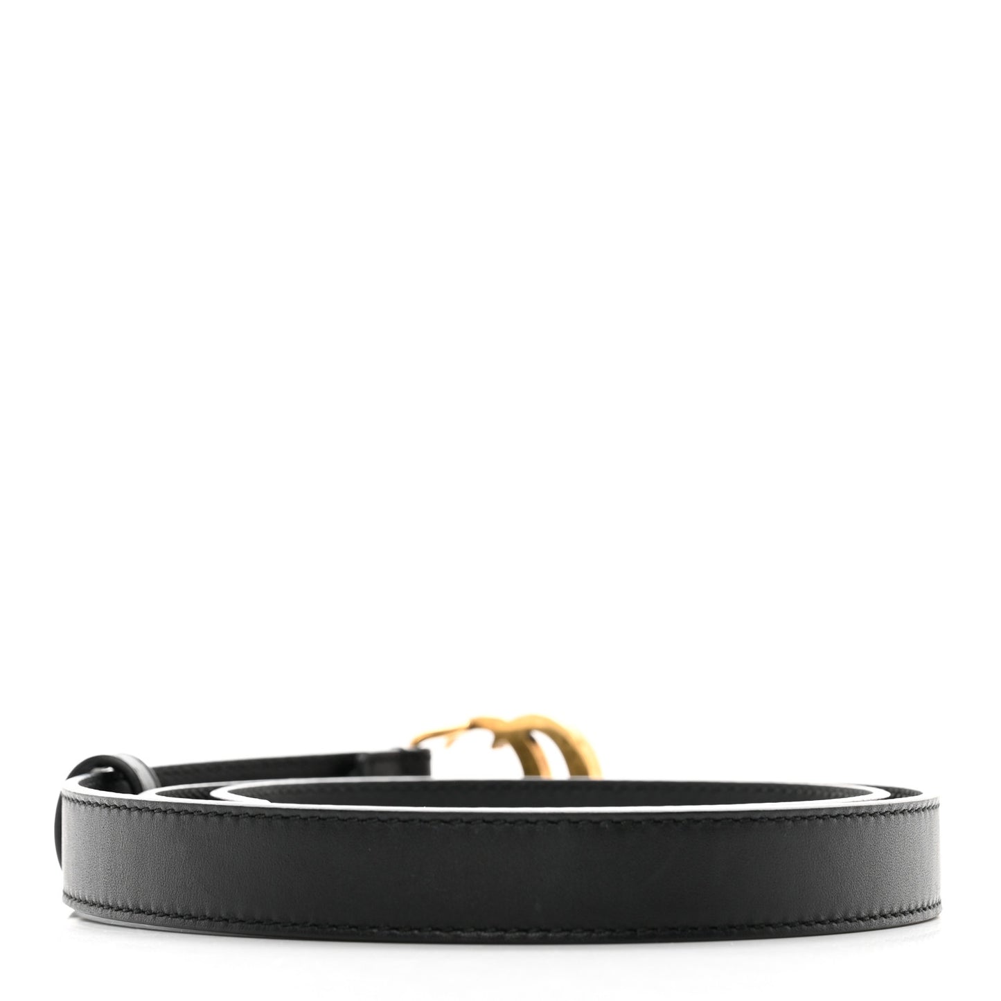 Calfskin Double G 20mm Belt 85 34 Black