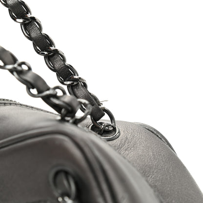 Chanel Metallic Lambskin Tassel Shoulder Bag Silver 12 of 13
